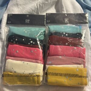New GAP kids 2 pack of cotton hipster undies size 6-7